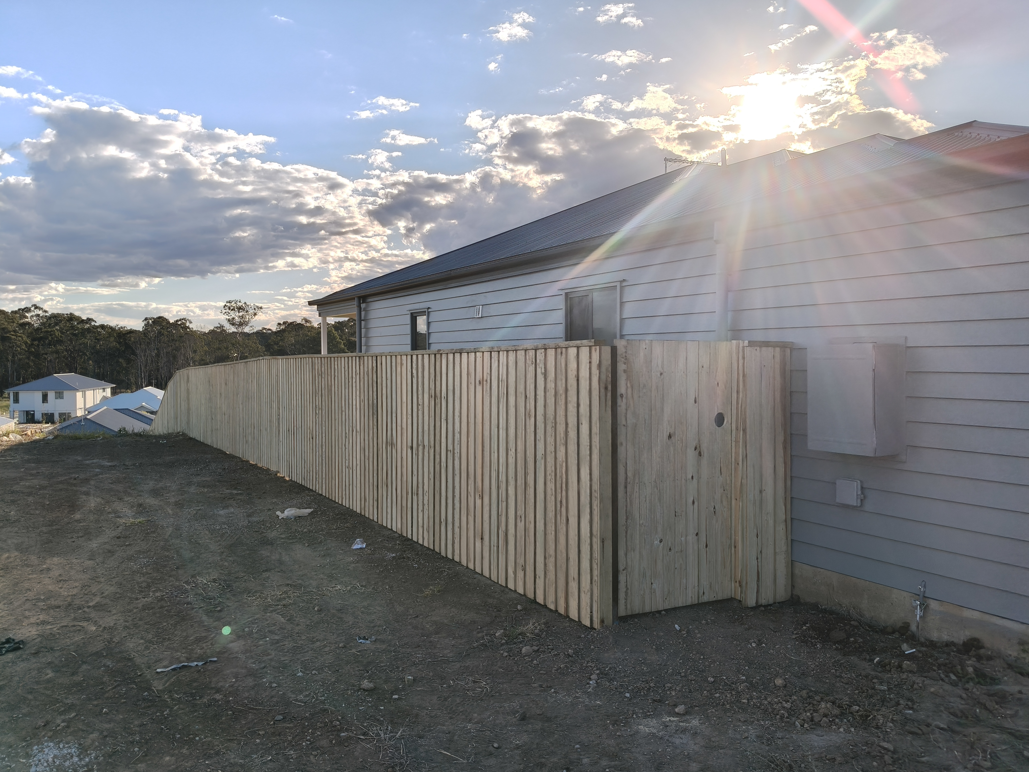 Recent MJP Fencing & Retaining project