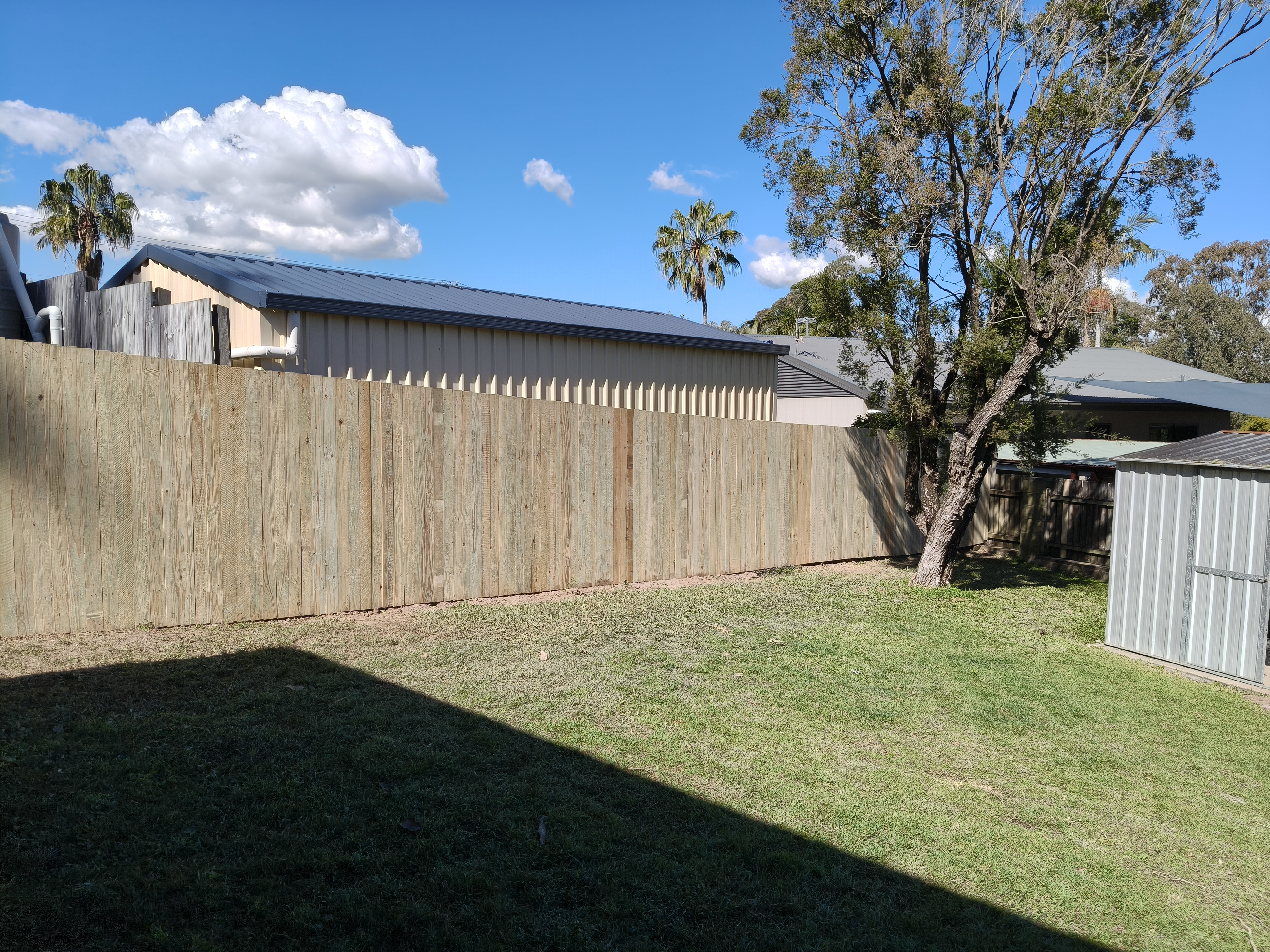 Recent MJP Fencing & Retaining project